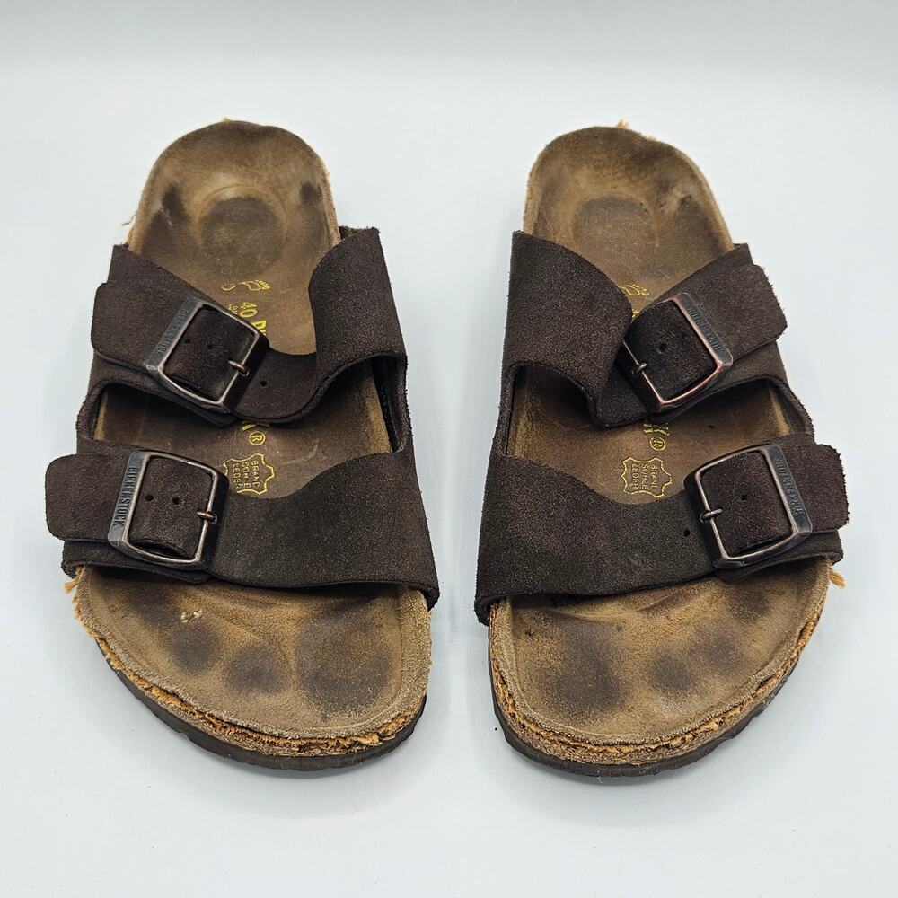 Birkenstock Arizona Size 40 Dark Brown